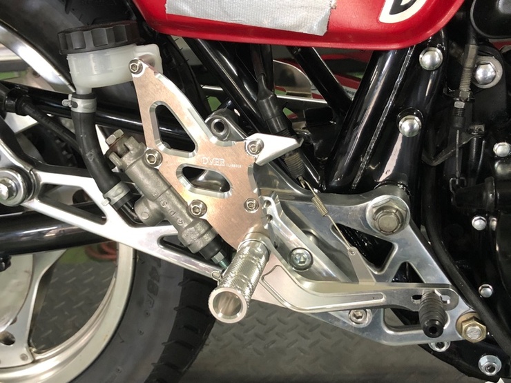 CB750Fバックステップキット