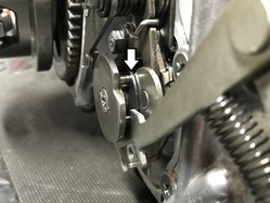 CB750FOUR シフトドラム　スペーサープレート　リプロ